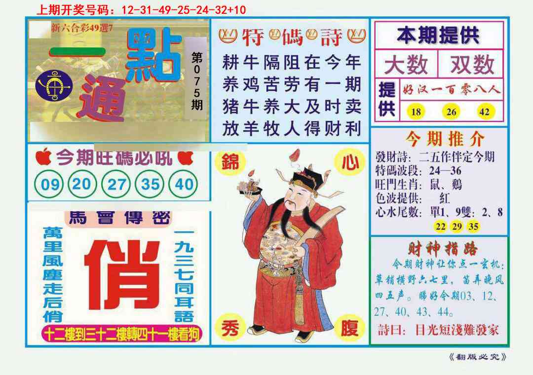 075期一点通[图]