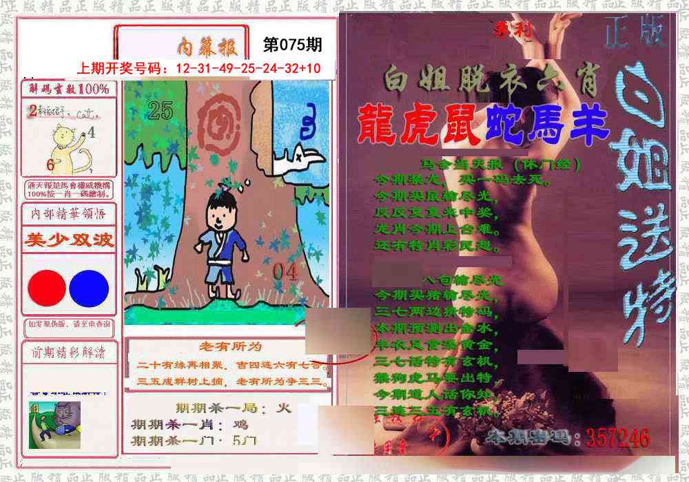 075期日月内幕报[图]