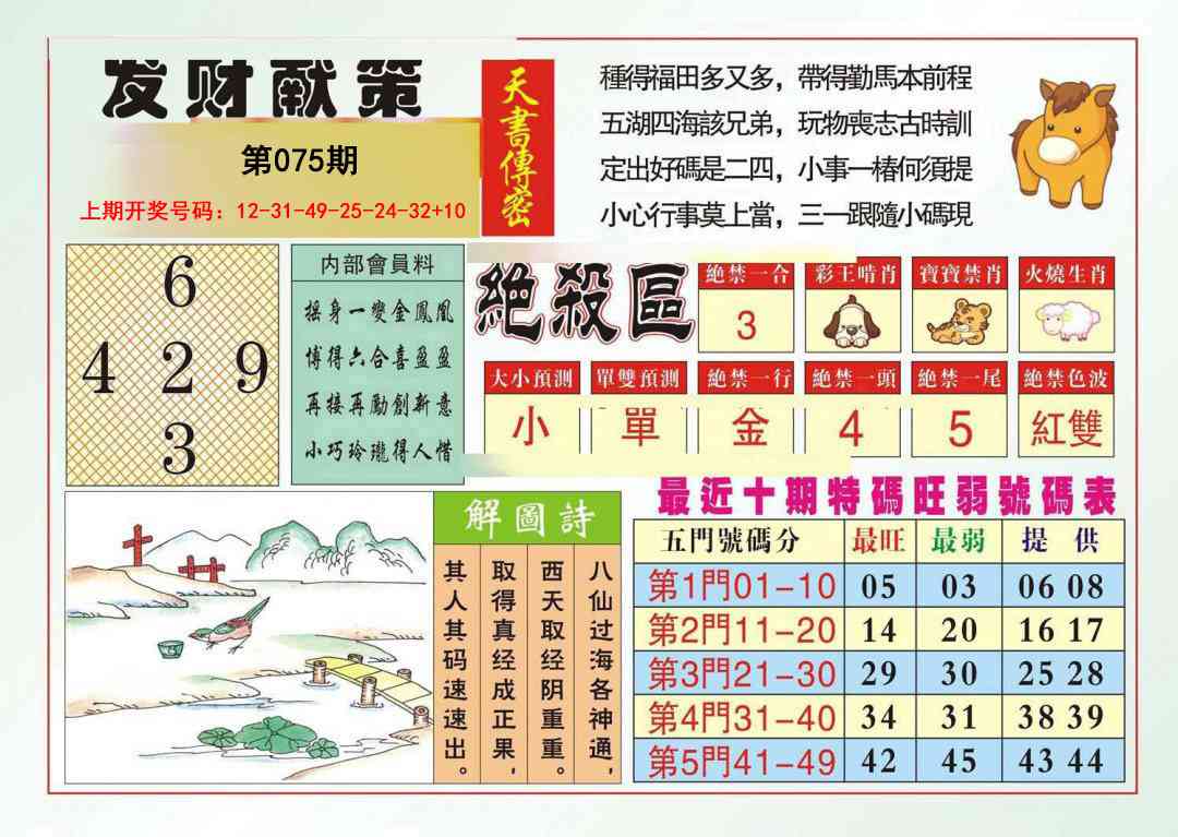 075期发财献策[图]